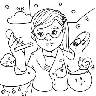 Paint And Sip Party Coloring Page 60513-48543