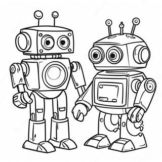 Robots Movie Coloring Pages