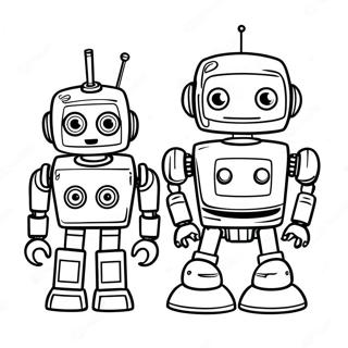 Robots Movie Coloring Page 60533-48556