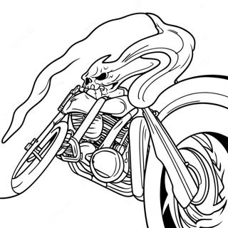 Ghost Rider Coloring Page 6056-4942