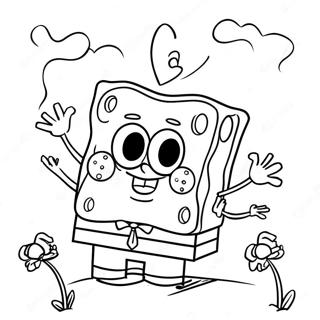 Spongebob Valentine S Day Coloring Page 60603-48611