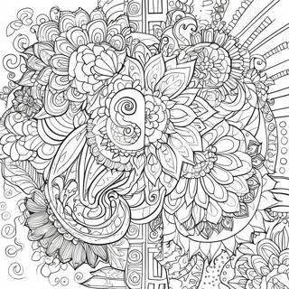 Intricate Animal Mandala Coloring Page 60613-48617