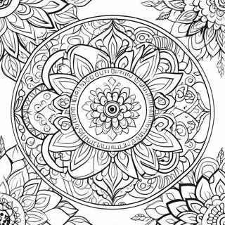 Easy Mindfulness Coloring Pages