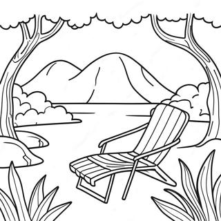 Relaxing Nature Scene Coloring Page 60624-48650