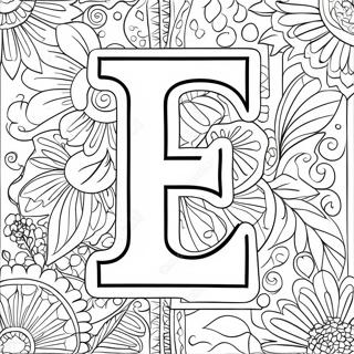 Illustrative Capital Letter I Coloring Page 60644-48643