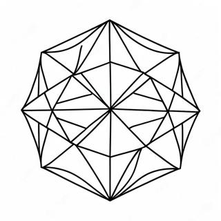 Diamond Shaped Coloring Page 6066-4950