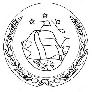 West Virginia State Flag Coloring Page 60673-48663