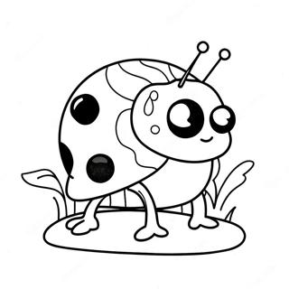 Grouchy Ladybug Coloring Page 60683-48674