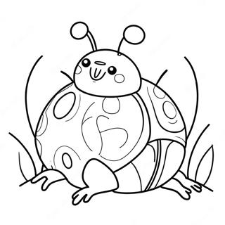 Grouchy Ladybug Coloring Page 60683-48676