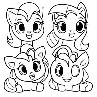 My Little Pony Cutie Mark Crew Coloring Page 60693-48683