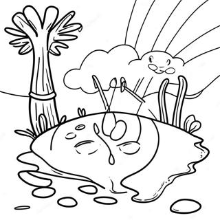 Water Conservation Awareness Coloring Page 60703-48689