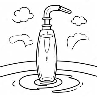 Water Conservation Awareness Coloring Page 60703-48691