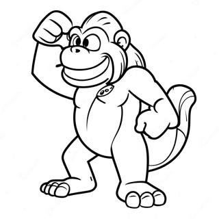 Dixie Kong Coloring Page 60713-48696