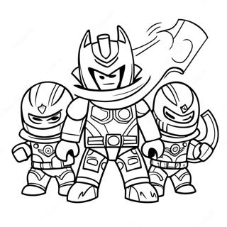 Nexo Knights Coloring Pages