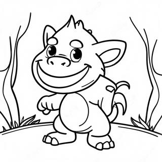 Trollstopia Coloring Page 60813-48777