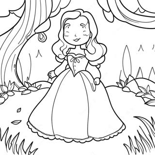 Grimm Fairy Tales Enchanted Forest Coloring Page 60843-48804