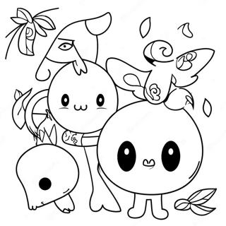 Mystical Grimm Characters Coloring Page 60844-48805