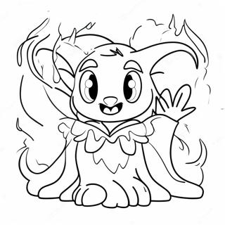 Mystical Grimm Characters Coloring Page 60844-48807