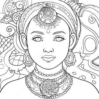 Uma Coloring Page 60913-48851