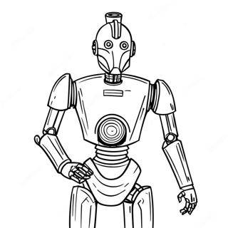 Battle Droid Coloring Pages