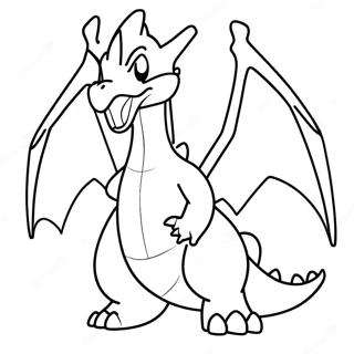 Gigantamax Charizard Coloring Pages