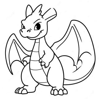 Fiery Gigantamax Charizard Coloring Page 60974-48908