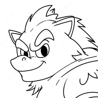 Werehog Coloring Pages