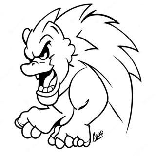 Werehog Coloring Page 61003-48926