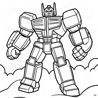 Transformers Dark Of The Moon Coloring Page 61033-48947