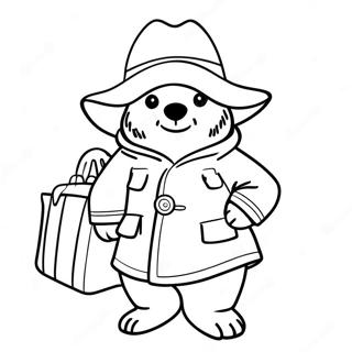 Paddington Coloring Pages