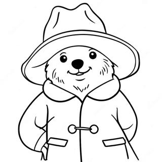 Paddington Bear Coloring Page 61083-48990