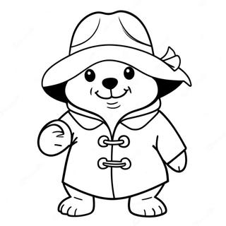 Paddington Bear Coloring Page 61083-48991