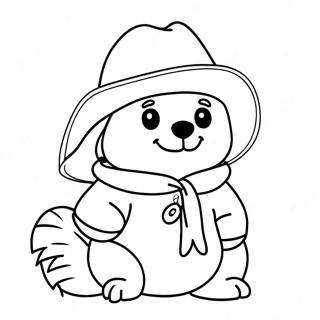 Paddington Bear Coloring Page 61083-48992