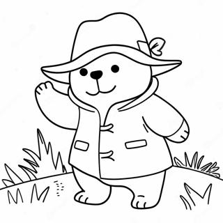 Adventurous Paddington Coloring Page 61084-48993