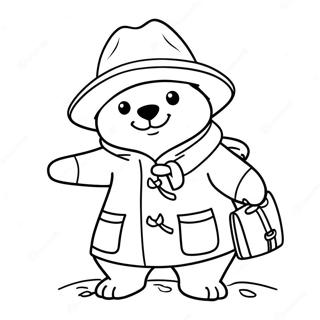 Adventurous Paddington Coloring Page 61084-48994