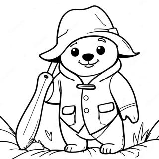 Adventurous Paddington Coloring Page 61084-48995