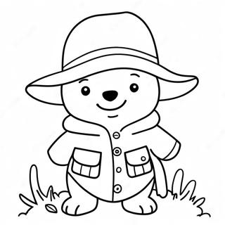 Adventurous Paddington Coloring Page 61084-48996