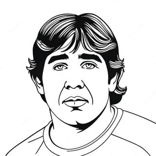 Maradona Coloring Pages