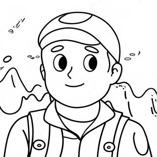 Adventurous Kyle Coloring Page 61134-49031