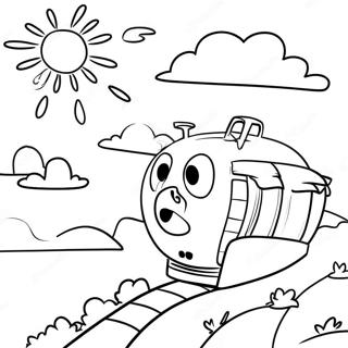 Colorful Debt Free Journey Coloring Page 61154-49049