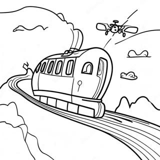 Colorful Debt Free Journey Coloring Page 61154-49050