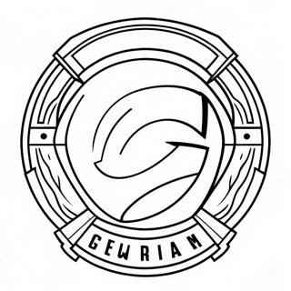 Cleveland Guardians Coloring Pages