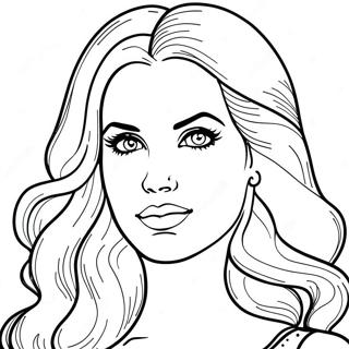 Lana Green Coloring Page 61183-49071