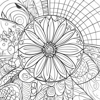 Spirograph Coloring Page 61193-49073