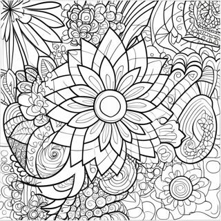 Intricate Spirograph Patterns Coloring Page 61194-49085