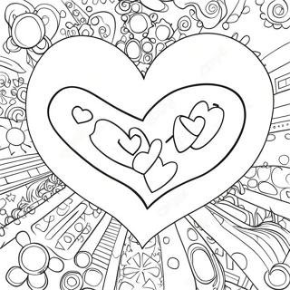 I Love You Graffiti Coloring Page 61223-49101