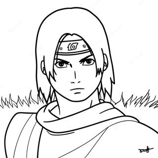 Itachi Uchiha Coloring Page 61253-49125