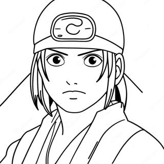 Itachi Uchiha Coloring Page 61253-49126