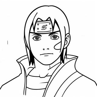 Itachi Uchiha Coloring Page 61253-49128