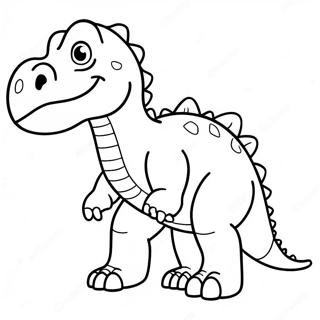 Jumbo Dinosaur Coloring Page 6126-4994